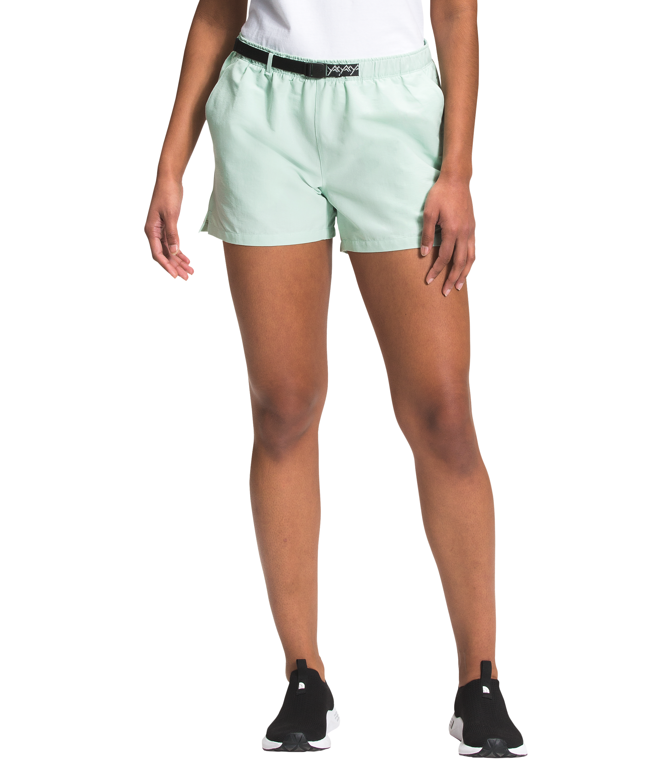 The North Face Class V Belted Shorts for Ladies - Misty Jade - 2XL