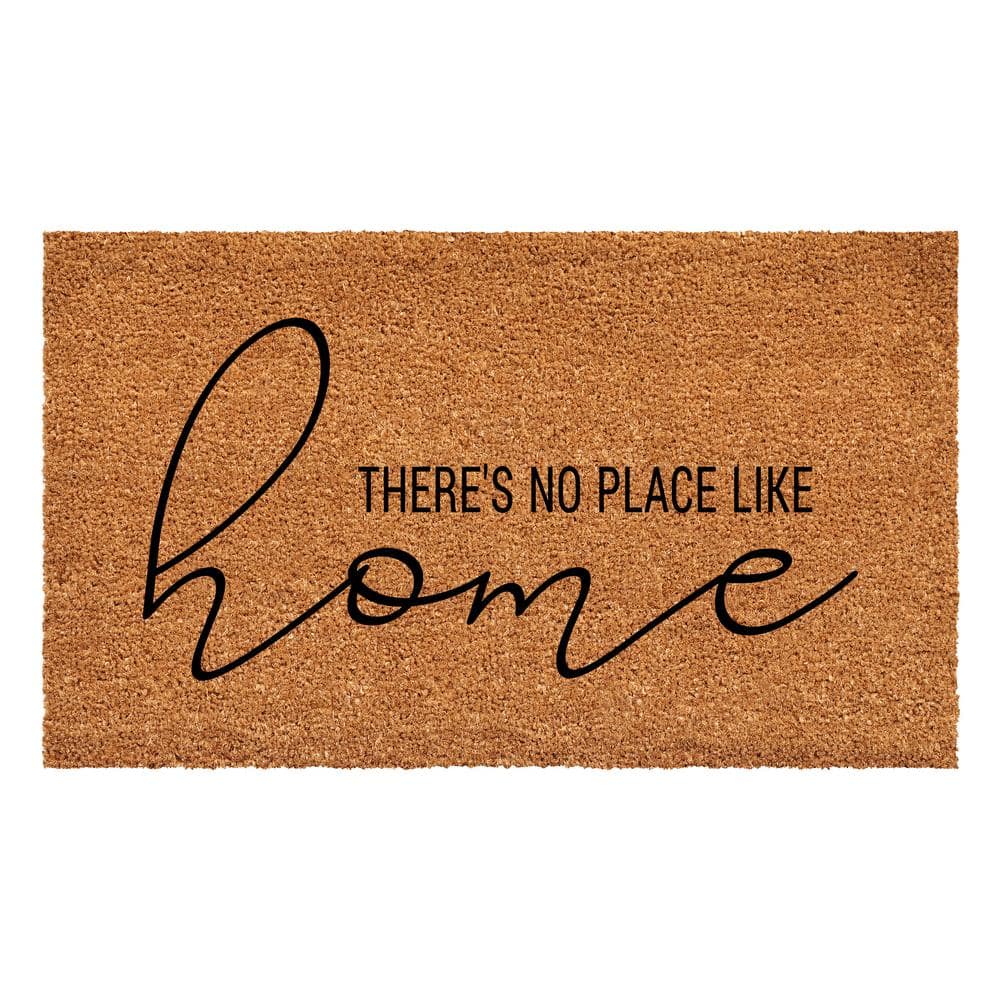 There's No Place Like Home Doormat, 24" x 48"