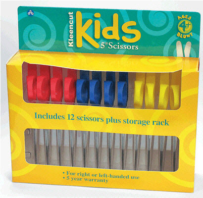 United Corporation Acm04252 Kleencut Kids Scissors Classpack-Blunt