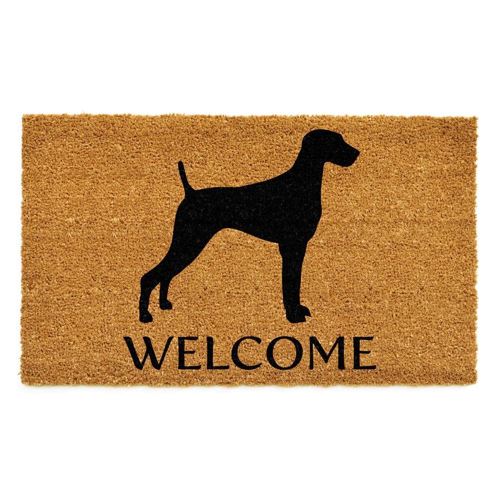 Weimaraner Doormat 17" x 29"