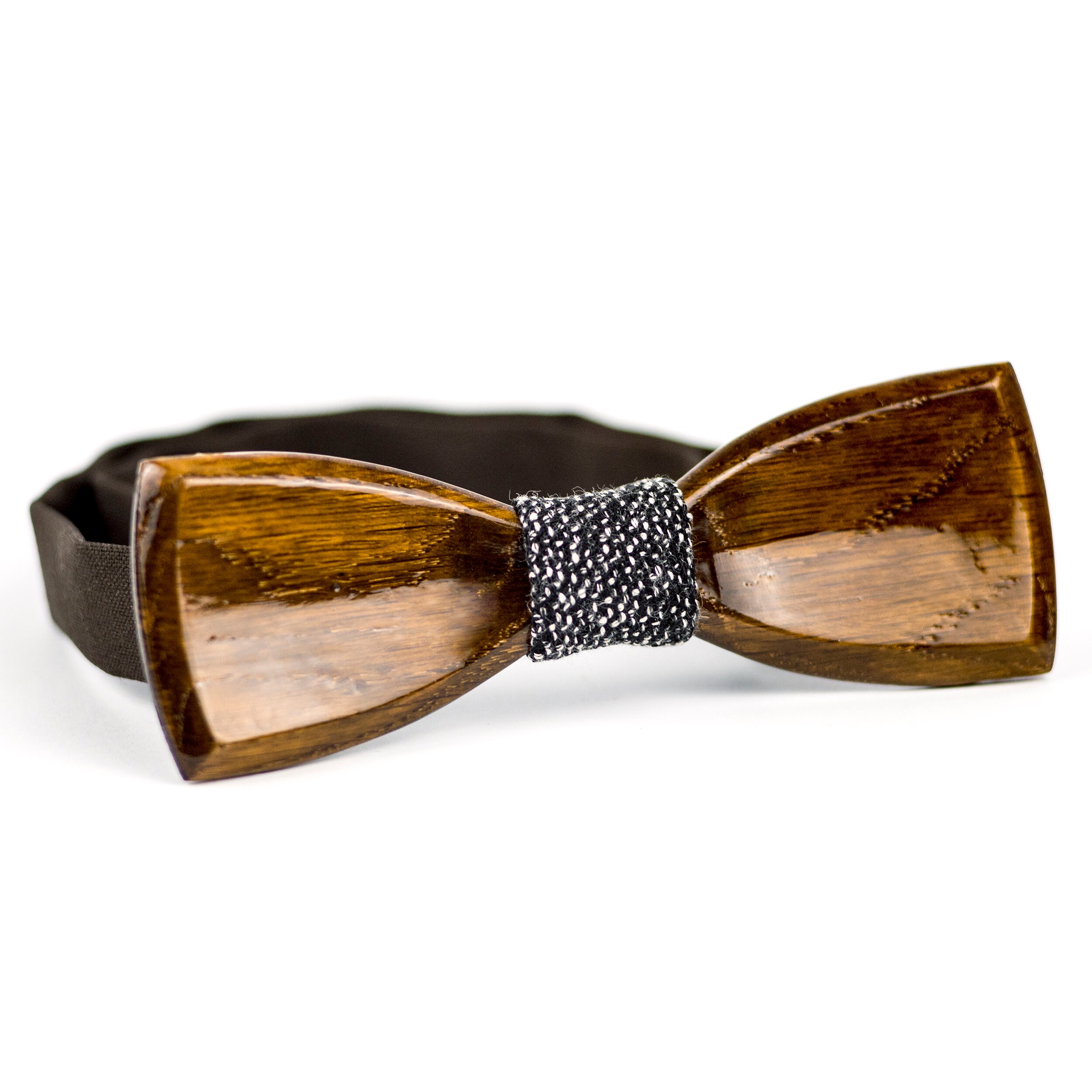 Wooden Bow Tie With Gift Box Personalized Groomsmen Proposal Wedding Wood Bowtie