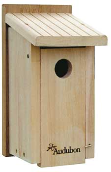 Woodlink WLLNABB Audubon Cedar Bluebird House Handcrafted