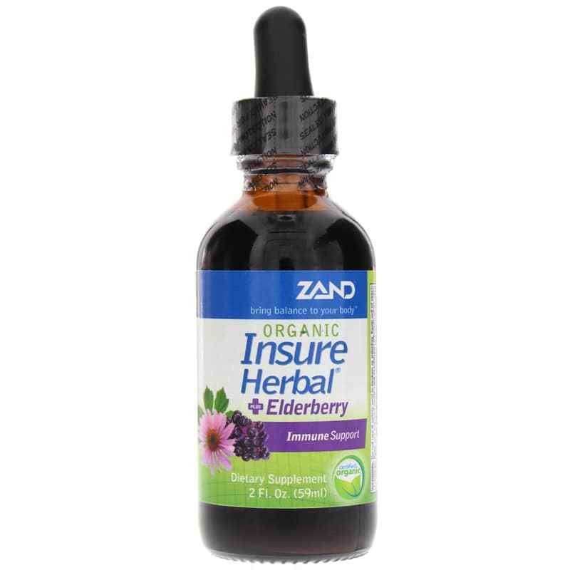 Zand Organic Insure Herbal + Elderberry 2 Oz
