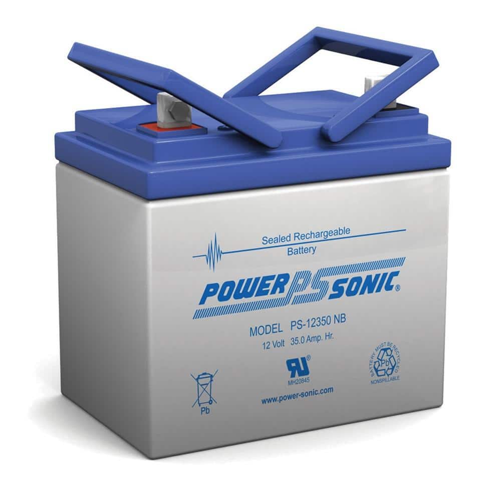 12-Volt 35 Ah Nut and Bolt Terminal Sealed Lead Acid (SLA) Rechargeable Battery