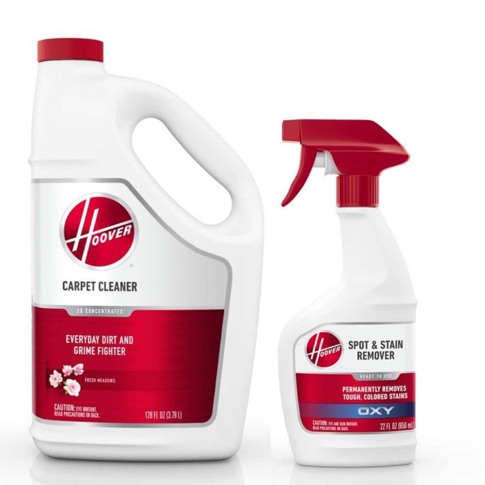 128oz. Renewal Carpet Cleaner Solution and 22oz. Oxy Stain Remover Carpet Cleaner Pretreatment Spray Color Stain Formula