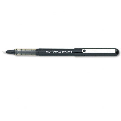 35200 VBall Liquid Ink Stick Roller Ball Pen Black Brl-Ink Micro Pt 0.2 mm Pack of 12