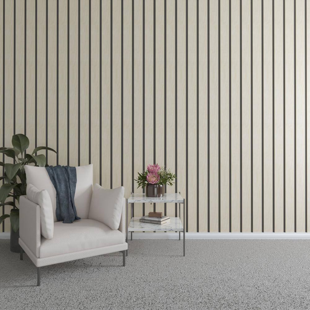 47 in. H x 4 in. W Slatwall Panels in Birch 11-Pack