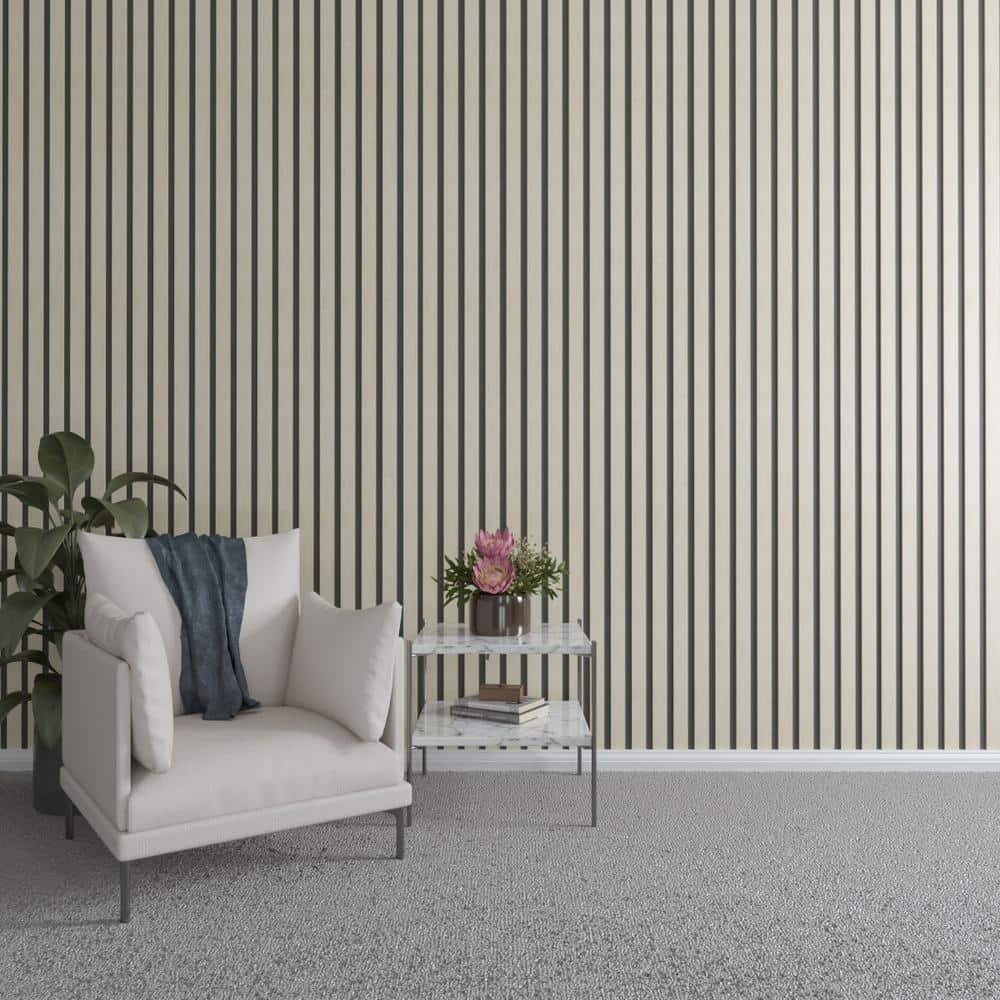 94 in. H x 2 in. W Slatwall Panels in Birch 22-Pack