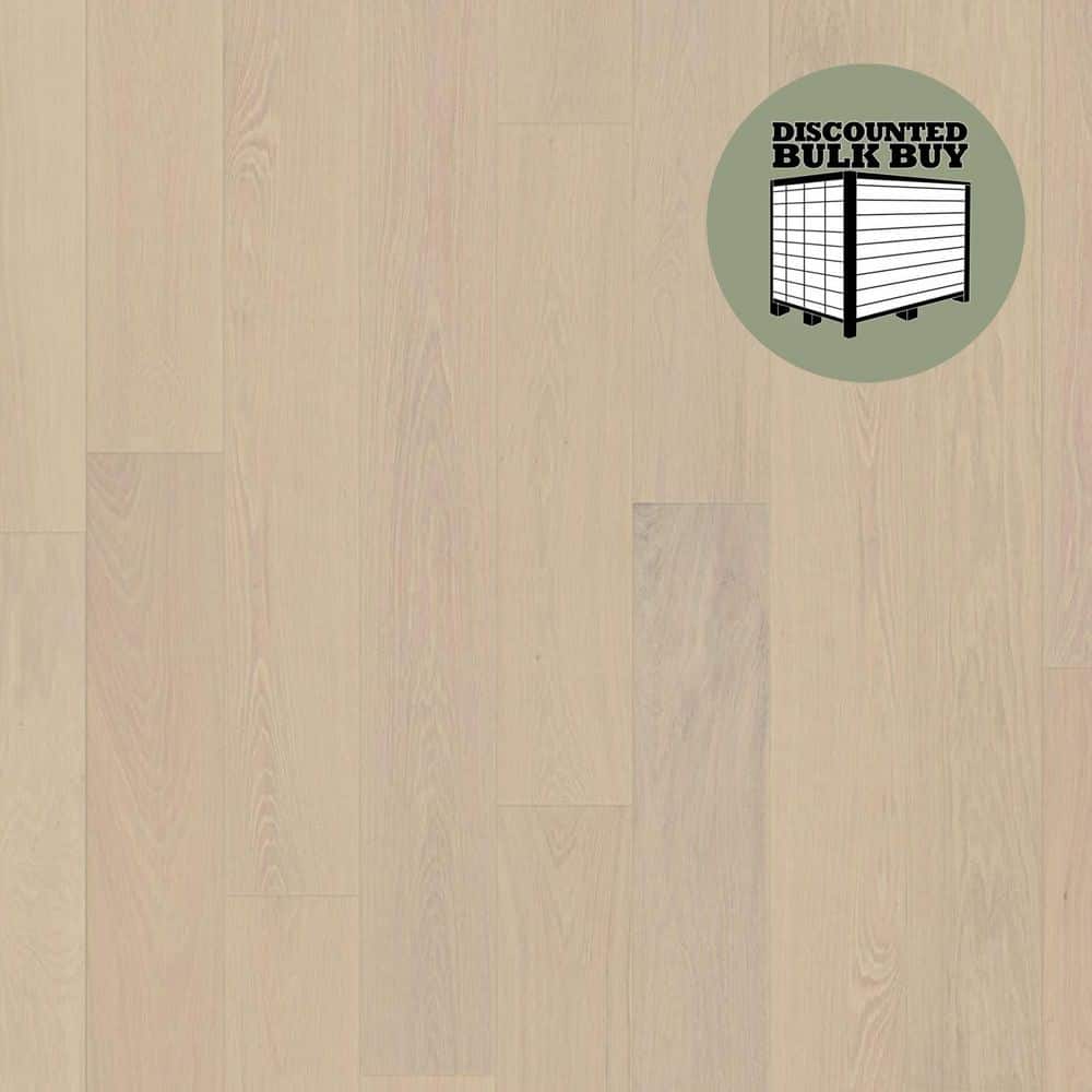 Bane Euro Oak 3/8 in. T x 7.5 in. W Tongue and Groove Wire Brushed Engineered Hardwood Flooring (1718 sqft/pallet)