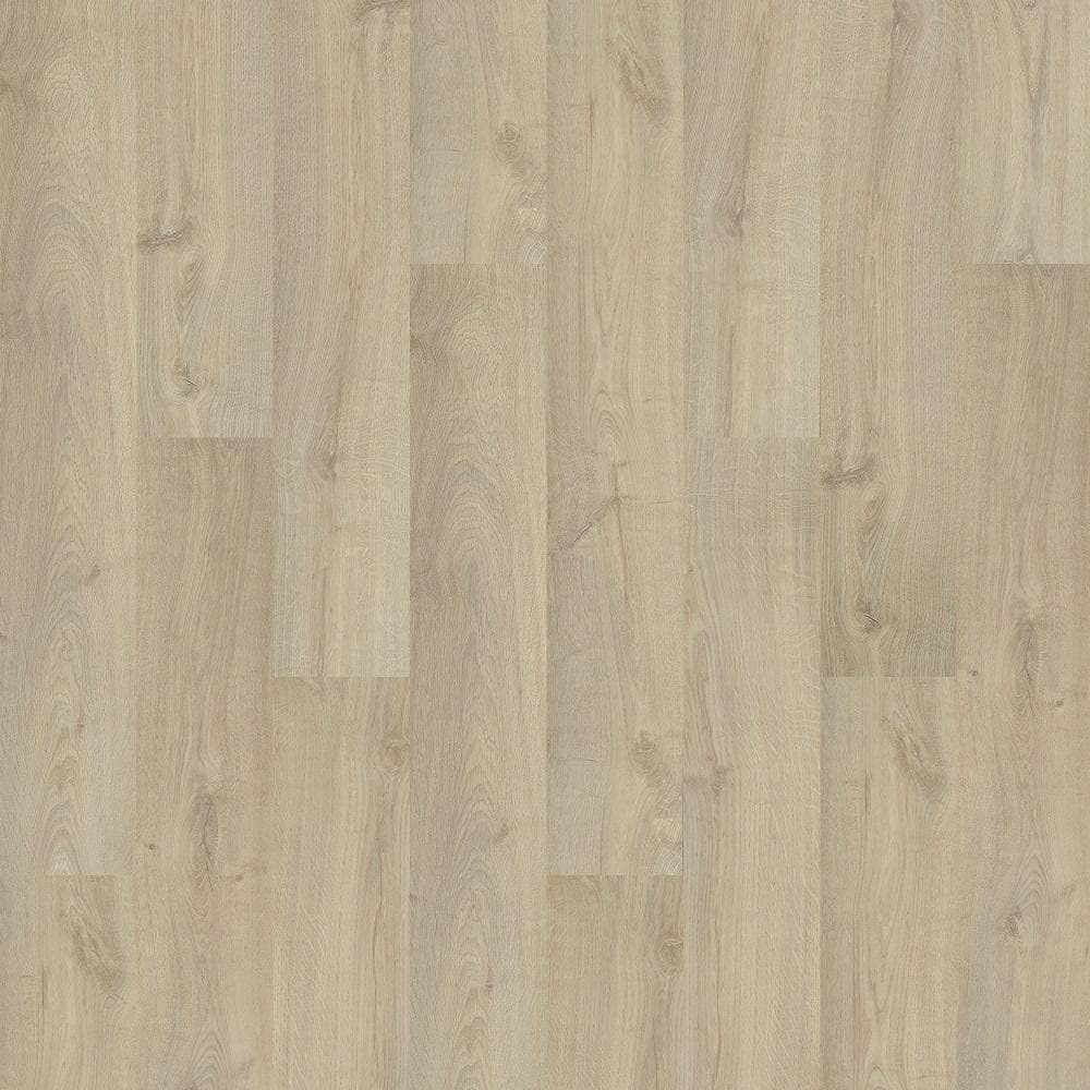 Blanched Oak 10 mm T x 7.4 in. x 47.2 in. Waterproof Hybrid Resilient Flooring (27 sq. ft./Case)