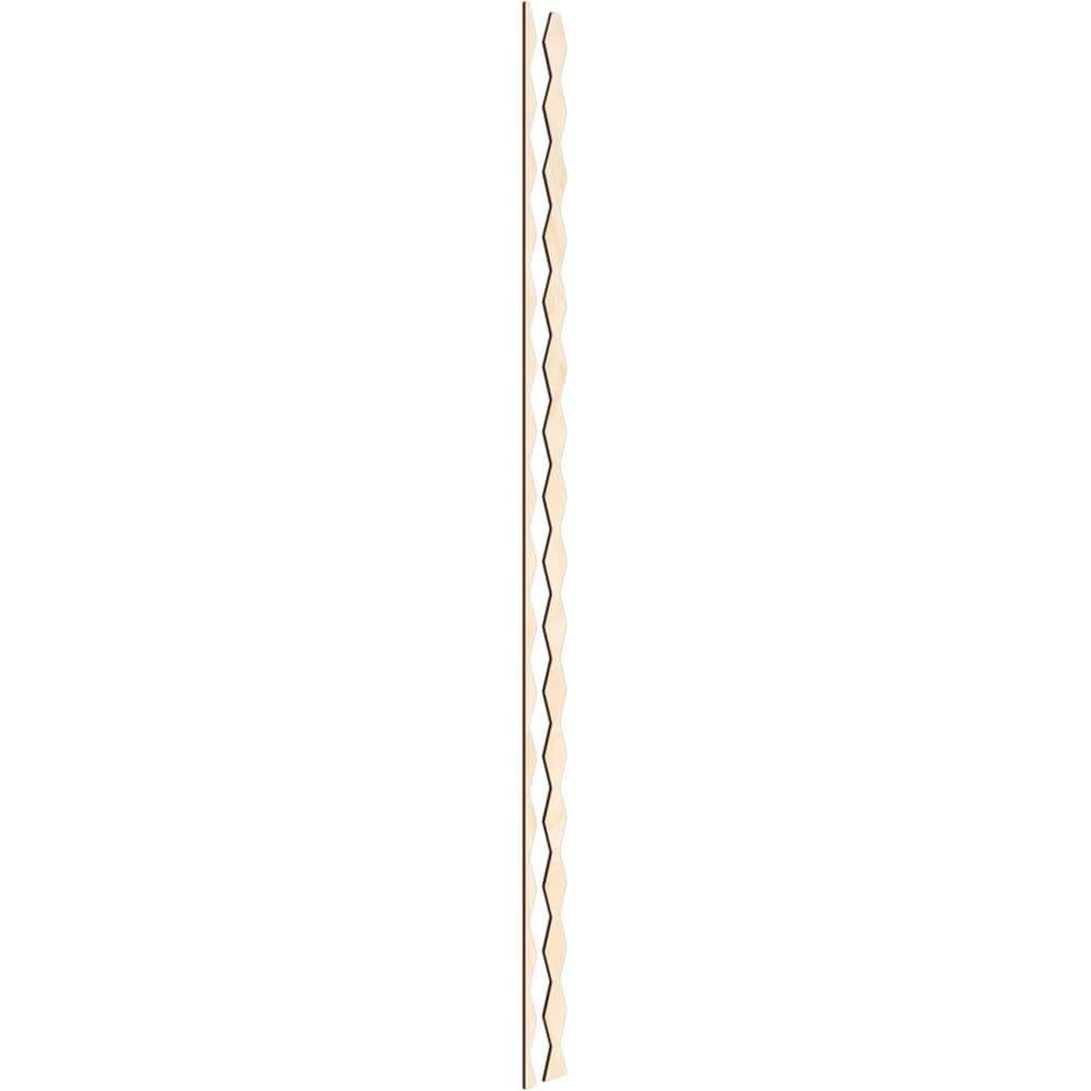 Cimarron 94 in. H x 0.375 in. W Slatwall Panels in Birch 24-Pack