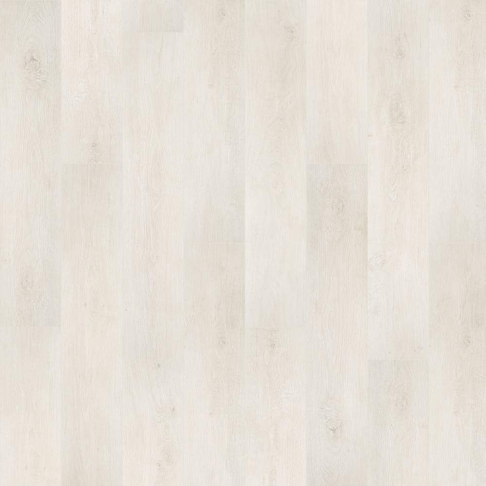 Ghost White Oak 10 mm T x 7.4 in. x 47.2 in. Waterproof Hybrid Resilient Flooring (27 sq. ft./Case)