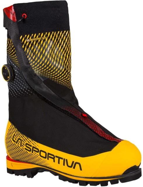La Sportiva G2 Evo Mountaineering Boots - Men's Black/Yellow 45