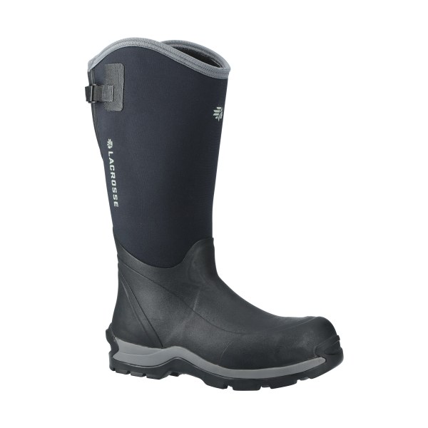 LaCrosse Alpha Thermal Composite Toe Rubber Boots for Men - Black - 16M