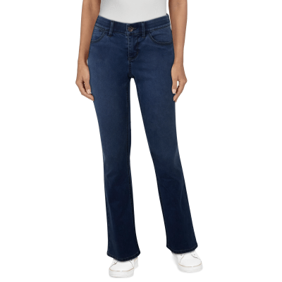 Natural Reflections AB Slimmer Bootcut Jeans for Ladies - Medium Wash - 14