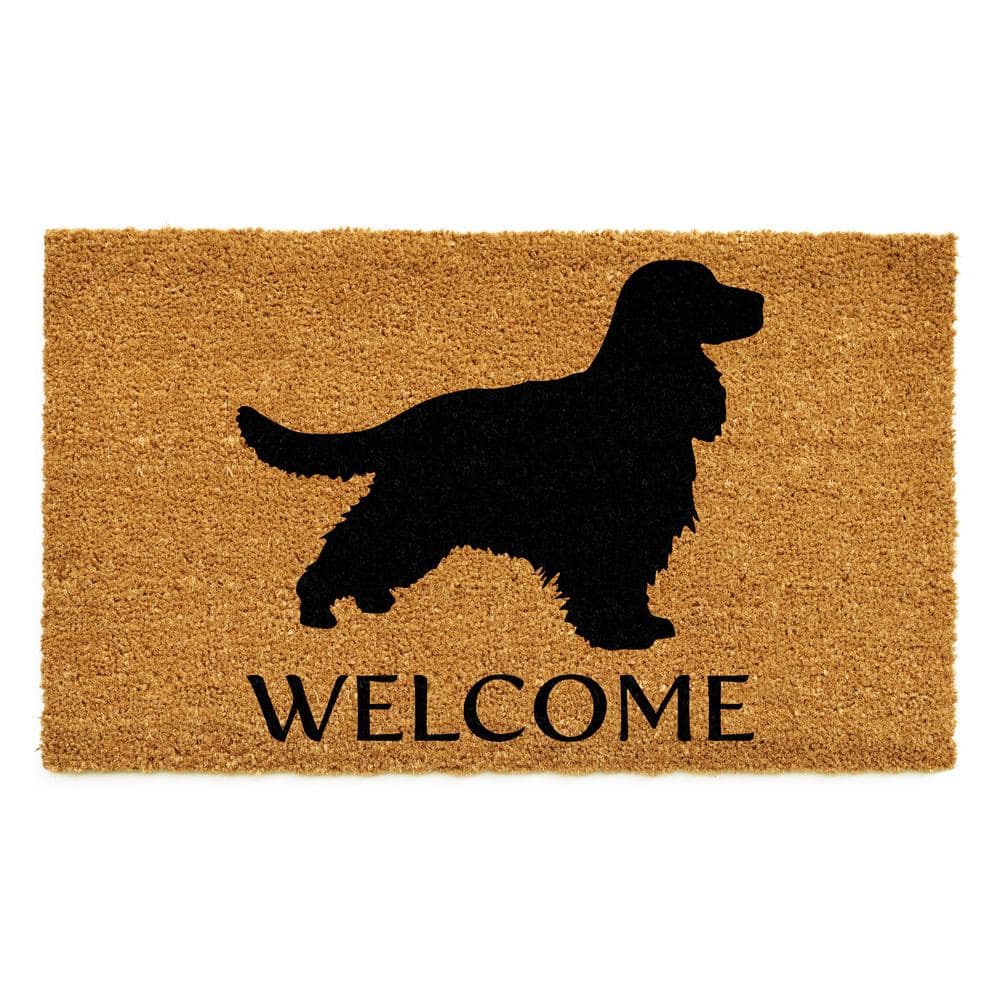 Spaniel-Cocker Doormat 24" x 36"