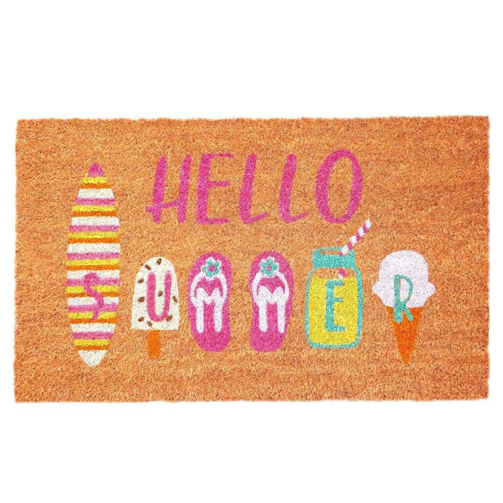 Summer Fun Doormat 17" x 29"