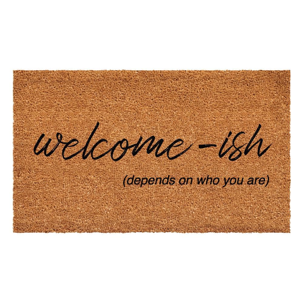 Welcome-ish Doormat 17" x 29"