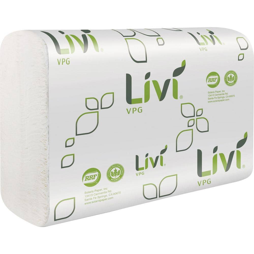 White 1-Ply Multifold Paper Towels (250 Towels per Pack 16-Packs per Carton)