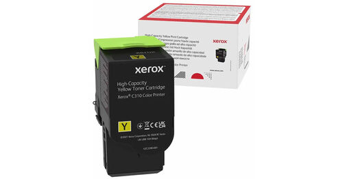 Xerox 006R04367 High Capacity Return Program Toner For Select C310/c315 Series Printers - Laser - Yellow - 5500 Pages