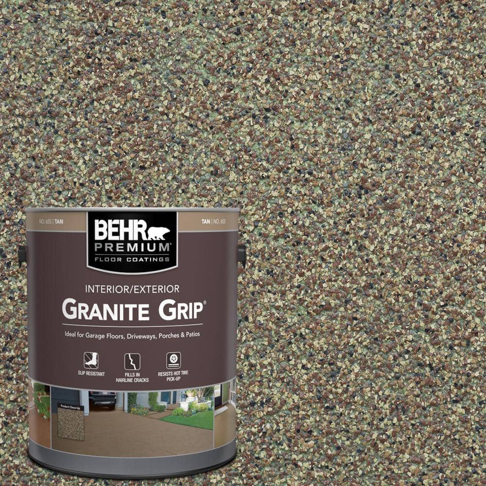 1 Gal. #GG-12 Imperial Jade Decorative Flat Interior/Exterior Concrete Floor Coating