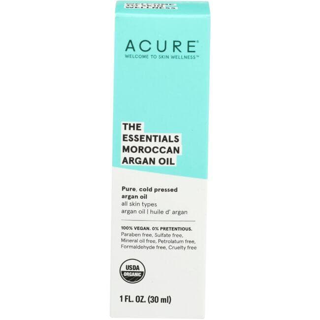 Acure The Essentials Moroccan Argan Oil | 1 fl oz Liquid