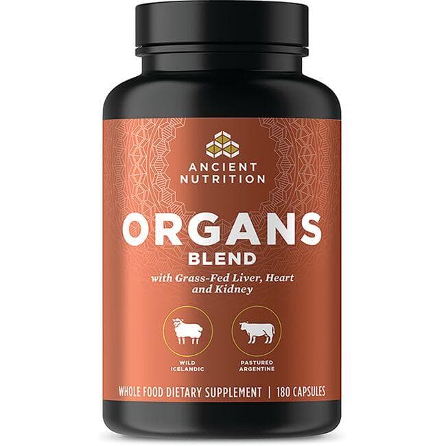 Ancient Nutrition Organs Blend Supplement Vitamin | 180 Caps