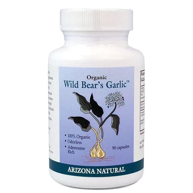 Arizona Natural Organic Wild Bear's Garlic Vitamin | 90 Caps