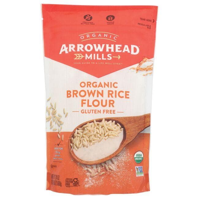 Arrowhead Mills Organic Brown Rice Flour | 24 oz Package