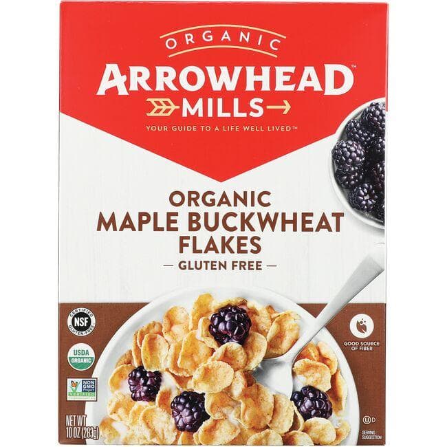 Arrowhead Mills Organic Maple Buckwheat Flakes | 10 oz Package