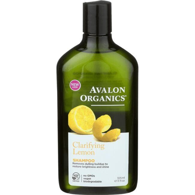 Avalon Organics Clarifying Lemon Shampoo | 11 fl oz Liquid