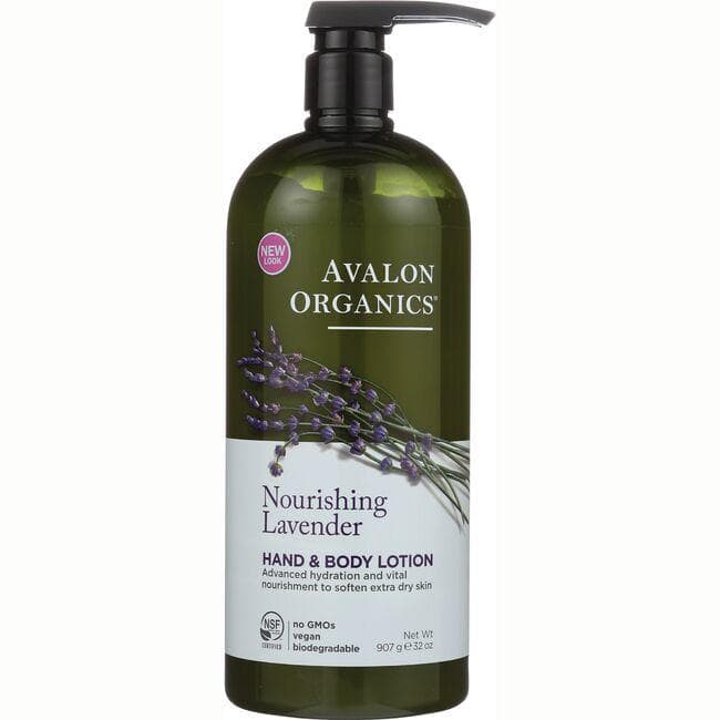 Avalon Organics Hand & Body Lotion - Lavender | 32 oz Lotion