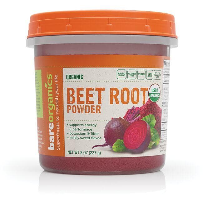 BareOrganics Organic Beet Root Powder | 8 oz Powder
