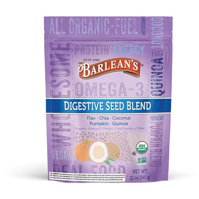 Barlean's Digestive Seed Blend | 12 oz Package