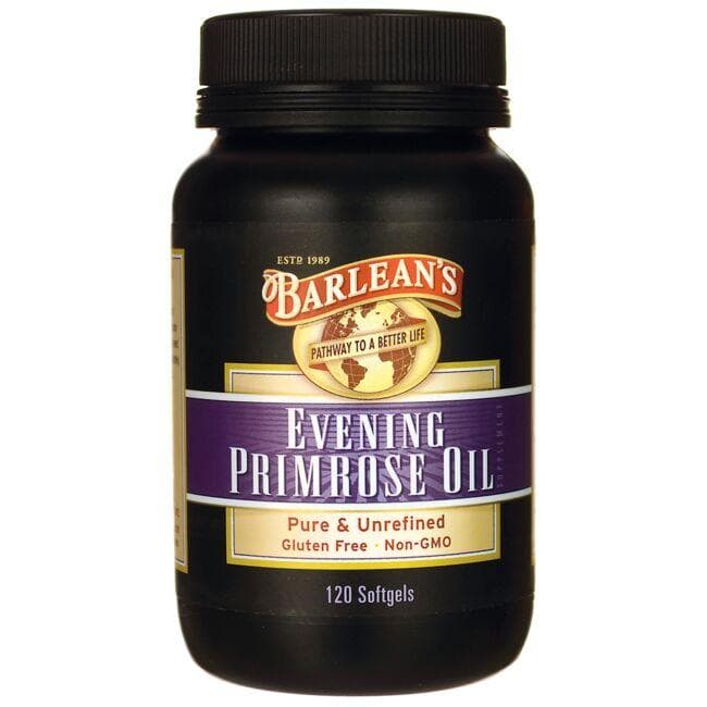 Barlean's Evening Primrose Oil Supplement Vitamin | 120 Soft Gels