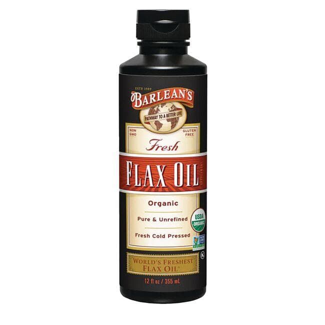 Barlean's Organic Fresh Flax Oil | 12 fl oz Liquid