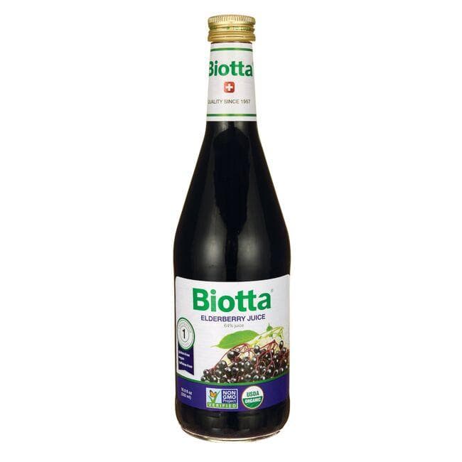Biotta Naturals Elderberry Juice | 16.9 fl oz Liquid