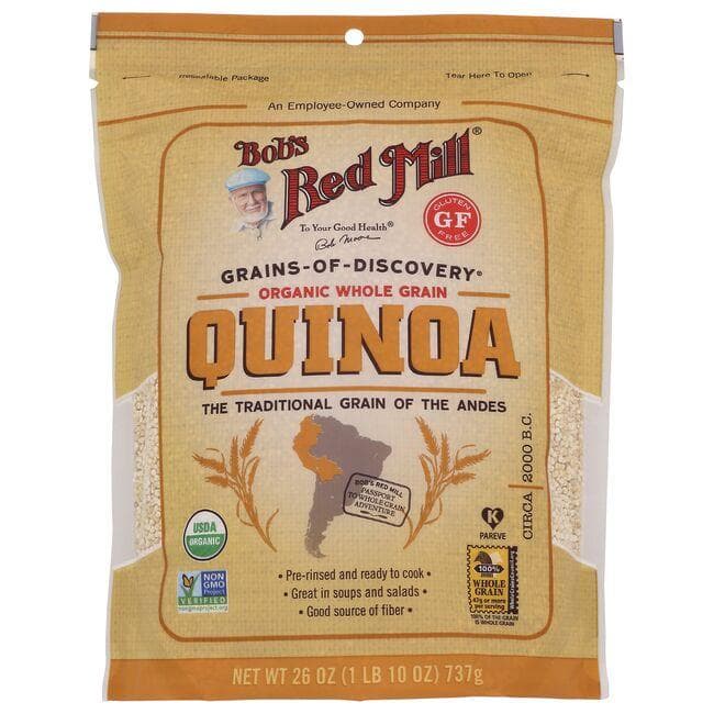 Bob's Red Mill Organic Whole Grain Quinoa | 26 oz Package