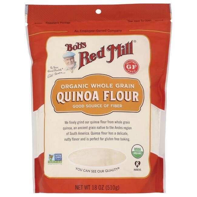 Bob's Red Mill Organic Whole Grain Quinoa Flour | 18 oz Package