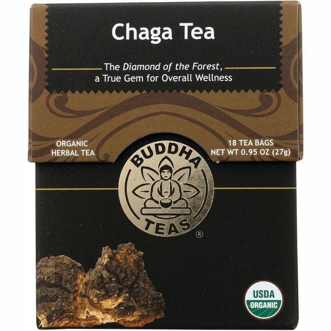Buddha Teas Chaga Tea | 18 Bags