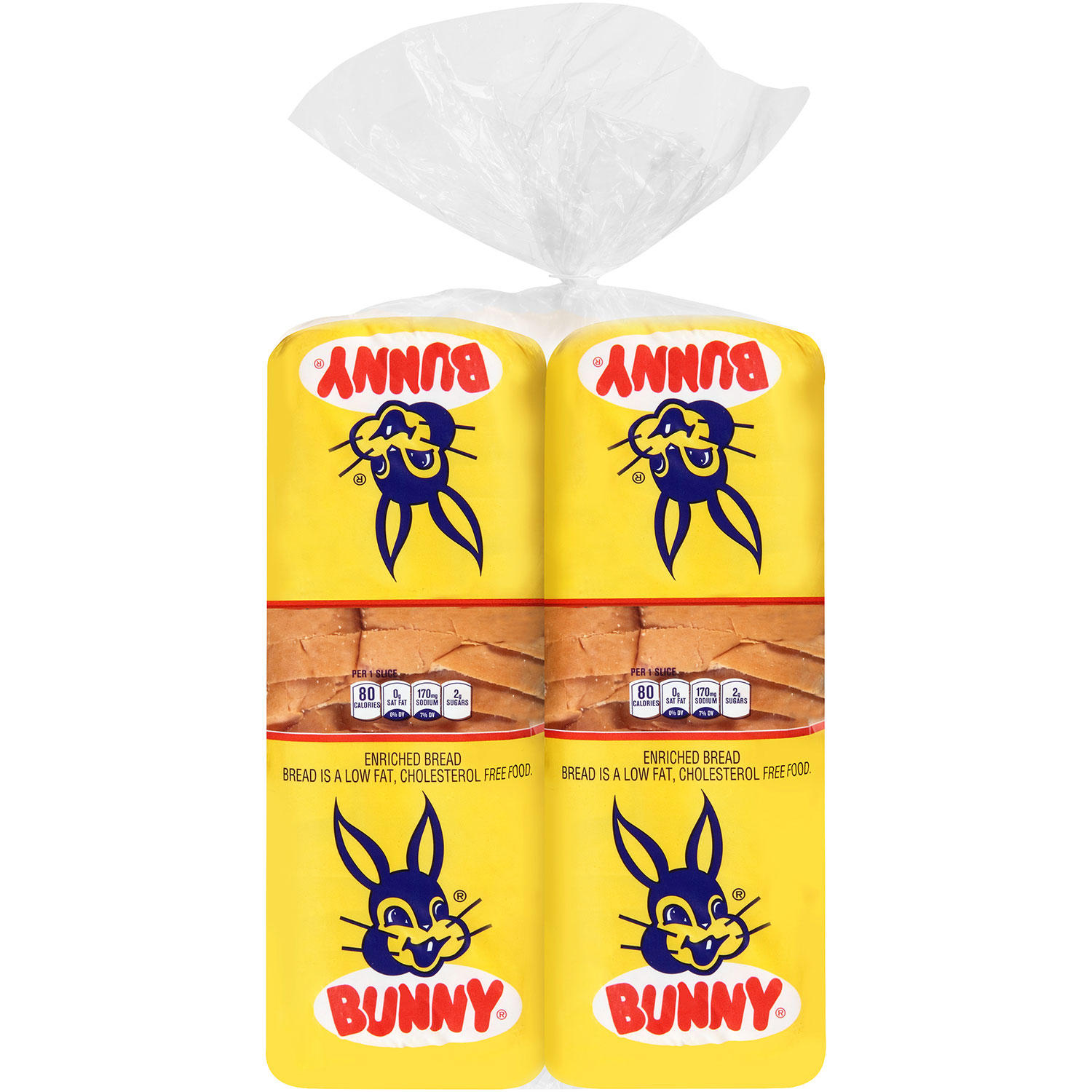 Bunny Round Top Bread (24oz / 2pk)
