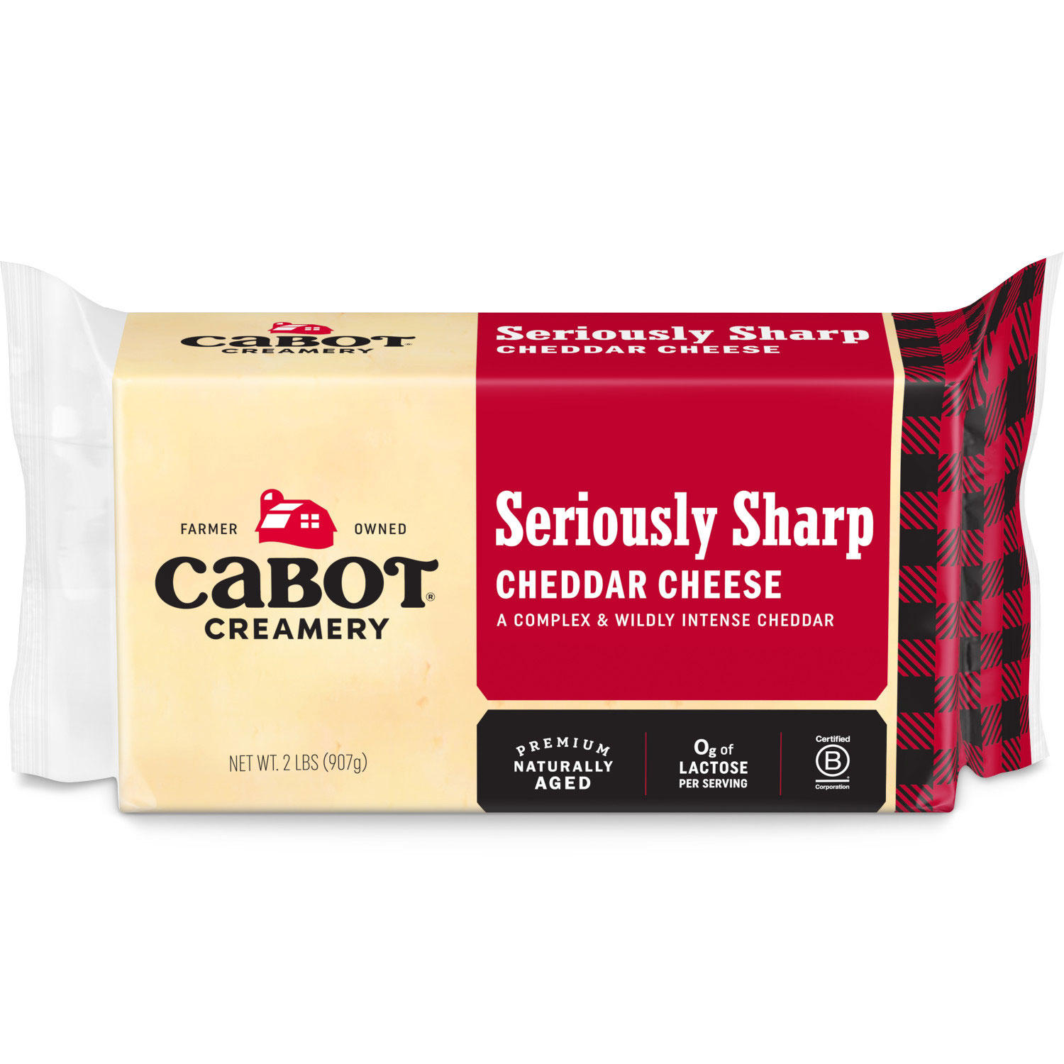 Cabot Seriously Sharp Cheddar Cheese (2 lbs.)