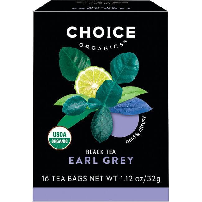 Choice Organics Organic Earl Grey - Black Tea | 16 Bags