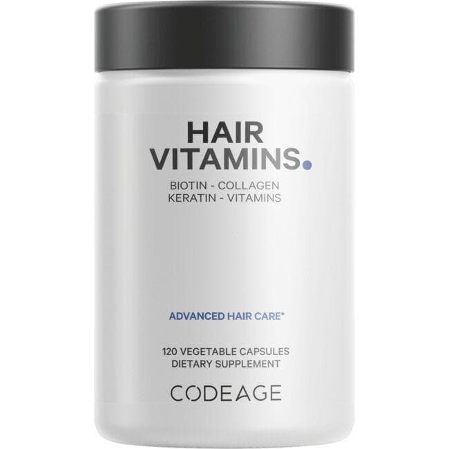 Codeage Hair Growth Treatment Vitamins | 120 Veg Caps