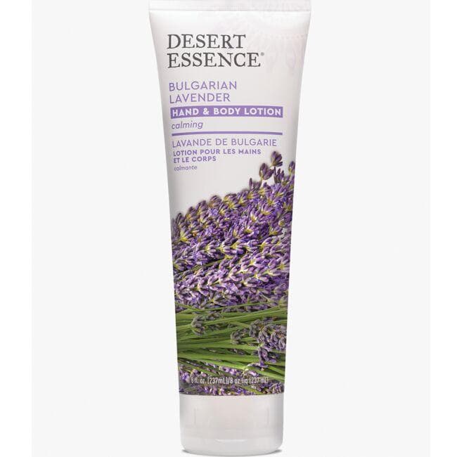 Desert Essence Bulgarian Lavender Hand & Body Lotion | 8 fl oz Lotion
