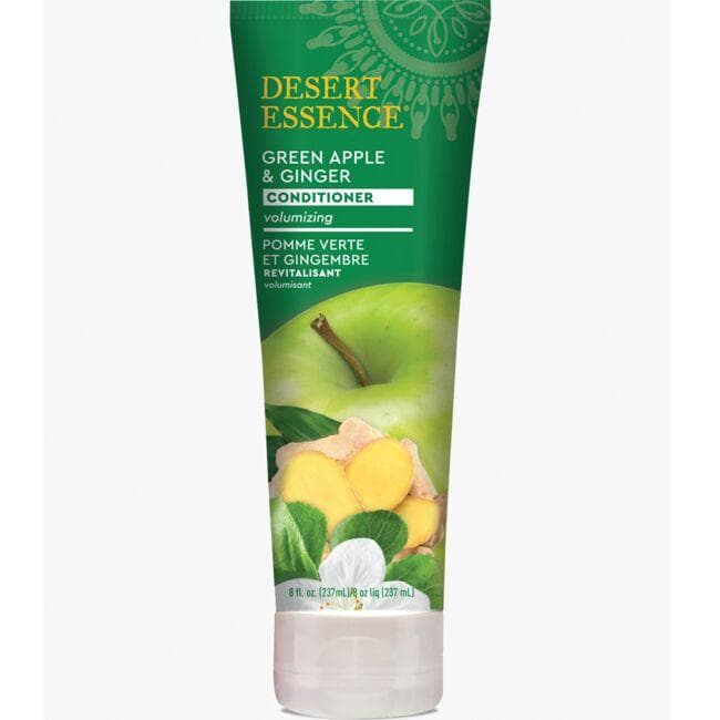 Desert Essence Green Apple & Ginger Conditioner | 8 fl oz Liquid