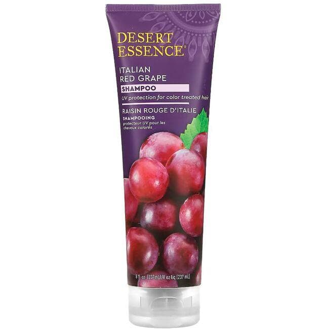 Desert Essence Italian Red Grape Shampoo | 8 fl oz Liquid