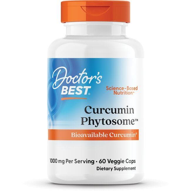 Doctor's Best Curcumin Phytosome Vitamin | 1000 mg | 60 Veg Caps
