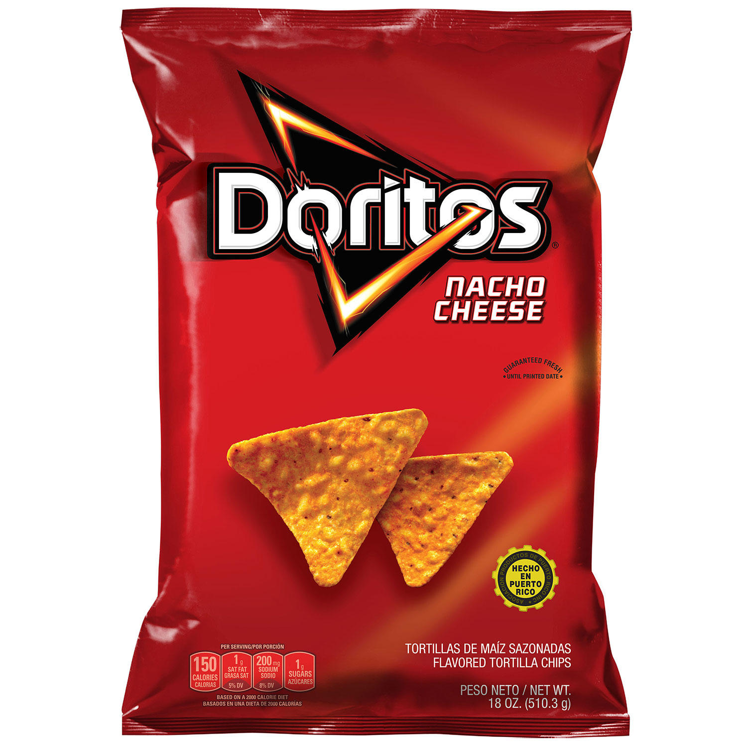 Doritos Nacho Cheese Tortilla Chips (17 oz.)