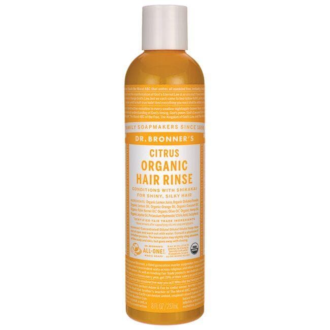 Dr. Bronner's Organic Hair Rinse - Citrus | 8 fl oz Liquid